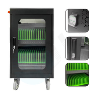 Armoire de charge Chromebook verrouillable pour 30 appareils compatibles avec un écran de 14 pouces