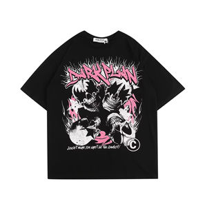 Camisetas de algodón 100% de peso pesado para hombre Diseño de hombro caído con tela de punto con logotipo personalizado impreso de alta calidad - Product Image 1