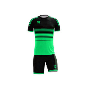 Conjuntos de Camisetas de Fútbol con Logotipo Personalizado 2025, Ropa de Fútbol de Color Sólido de Poliéster de Secado Rápido para Uniformes de Fútbol Masculino - Product Image 1