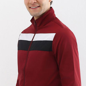 Prix d'usine de haute qualité couleur bloquée hommes vestes haute demande bas quantité minimale de commande couleur bloquée hommes vestes - Product Image 5