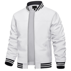 Chaqueta de béisbol universitaria para hombres Chaquetas universitarias de tendencia de lana 100% Letterman Hombres transpirables nuevas chaquetas universitarias de invierno - Product Image 5