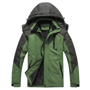 Veste de ski personnalisée en gros hommes imperméable polaire neige manteau thermique pour l'extérieur montagne ski snowboard veste grande taille - Product Image 5