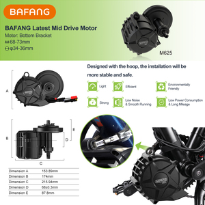 <span class=keywords><strong>Kit</strong></span> de Motor Central para <span class=keywords><strong>Bafang</strong></span> M325 <span class=keywords><strong>250W</strong></span> <span class=keywords><strong>con</strong></span> Opción de <span class=keywords><strong>Batería</strong></span> de 48V, Stock en UE y EE. UU., Protocolo CAN para Bicicletas Eléctricas 500W 750W 48V M625 - Product Image 5