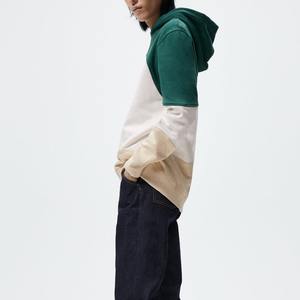 Sudaderas con capucha con bloqueo de Color personalizadas de alta calidad para hombres, sudaderas con capucha transpirables y cómodas de gran tamaño para hombres, tarifa barata 2026 - Product Image 3