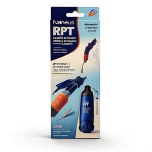 Ombrello Promozionale Nereus in RPET, Gadget Sostenibile - Product Image 3