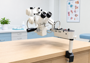 Ophthalmic Equipment Microscopic Surgical Operating Binocular <b>Microscope</b> Halogen-Light Eye Surgery Instrument for Laboratory Use - Product Image 4