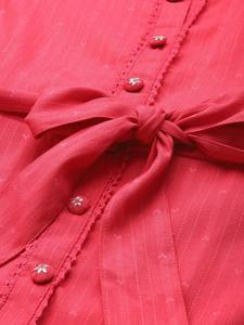 Mujeres étnico tejido rayón viscosa diseño Dobby A-Line Kurta indio pakistaní kameez - Product Image 3