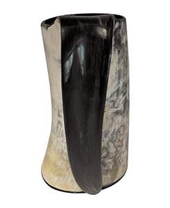 Jarra de cerveza Medieval auténtica, taza de cuerno vikingo hecha a mano Natural, acabado pulido con espejo, la mejor calidad, utilidad única - Product Image 2