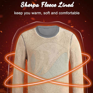 Sudadera de lana Sherpa para hombre, mezcla de poliéster/algodón, transpirable, secado rápido, informal, invierno, personalizable, alta calidad - Product Image 2