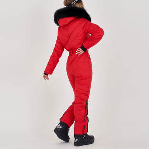 Vêtements de rue Combinaisons de ski par temps de pluie et de neige 3000M Survêtement softshell léger et imperméable pour les femmes Conception de panneau - Product Image 4