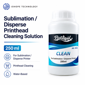 PrinthLiquid 250ml Solución de Limpieza para Cabezales de Impresión de Tinta de Sublimación y Dispersión, Limpiador de Cabezales de Impresora Textil - Product Image 1