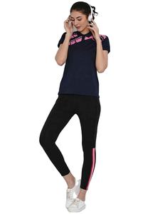 Polo de Jersey de Algodón para Mujer, Manga Corta, Elástico, Informal, Ropa Deportiva de Golf - Product Image 5