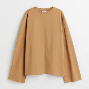 Sudadera de cuello redondo 100% de algodón personalizada para mujer, jersey básico, sudaderas de cuello redondo - Product Image 5