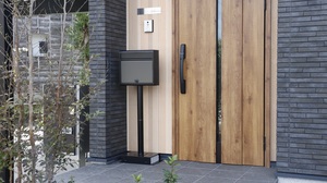 กล่องจดหมายสีดำติดผนังแบบพรีเมี่ยมผลิตจากญี่ปุ่นวัสดุเหล็กสำหรับบ้านและอพาร์ตเมนต์ - Product Image 4