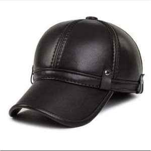 Servicio OEM Gorras de Cuero Genuino para Deportes al Aire Libre, Impermeables, Transpirables, Cálidas para Invierno, Color Sólido, Correa Ajustable, 6 Paneles, Unisex, 3D - Product Image 5