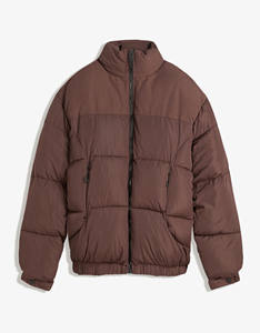 Vente en gros de veste bouffante à col montant personnalisée de haute qualité coupe-vent à séchage rapide pour hommes avec logo, conception, impression, motif de lettres - Product Image 5