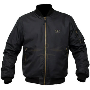Blouson d'aviateur à logo propre de conception de service d'OEM blouson d'aviateur de haute qualité vêtements de mode vestes pour hommes - Product Image 1