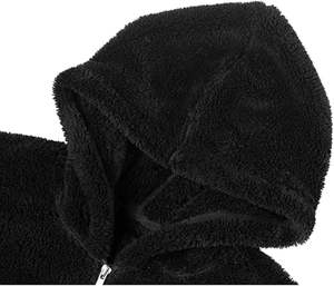 Sudadera con Capucha Casual de Invierno para Hombre, Lavado Ácido, Color Sólido, Corte Regular, 100% Algodón, Ecológica, Secado Rápido, Transpirable, con Bolsillo - Product Image 2