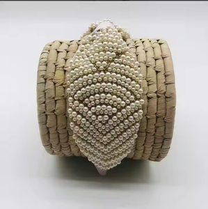 Diadema de Pelo con Bordado Multicolor 2025, Nueva, en Oferta, para Mujer, con Perlas, para Fiestas y Eventos Nocturnos, Producto de la Mejor Calidad - Product Image 5