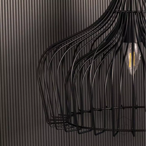 Suspension en métal noir - Product Image 3