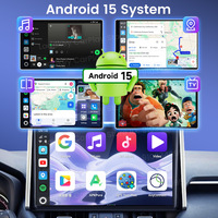 Tbox Ultra-4G Android 15 AI Smart Box 8G 128GB Qualcomm SM6350 CarPlay sans fil Android Auto Dongle GPS intégré Portable pour voiture