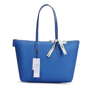 Sac fourre-tout en PU élégant fermeture ouverte grande capacité décontracté couleur unie doux pour printemps hiver sorties nouveau sac à main portable pour femmes - Product Image 6