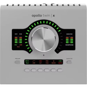 Universal Audio Apo-llo Twin X QUAD Gen 2 Thunderbolt 3 Interfaz de audio con estudio + paquete - Product Image 1