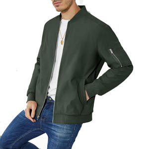 Venta al por mayor de Diseño Popular recién llegado logotipo personalizado de diseño profesional para los hombres chaquetas de Bombardero - Product Image 3