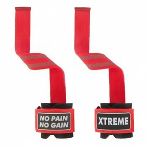 Sangles de poignet de musculation réglables légères de 10 mm avec logo personnalisé professionnel, antidérapantes, sécurité complète - Product Image 1