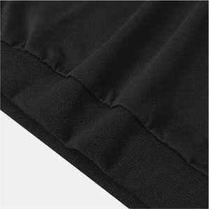 Sweat-shirt à capuche zippé personnalisé pour homme 2025, couleur unie, en molleton French Terry double couche, pour l'hiver - Product Image 3