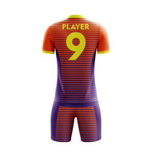 Uniforme de fútbol de color personalizado de alta calidad para adultos conjuntos de ropa deportiva fabricados en fábrica - Product Image 2
