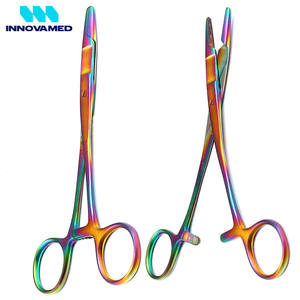 INNOVAMED 12.5 cm Needle Holder Highest Quality Stainless Steel Multi-Color Surgical Instruments Good Seller Manual Power Source - Product Image 5
