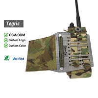 Panneau latéral léger en Tegris pour gilet tactique, découpe laser MOLLE pour porte-plaques