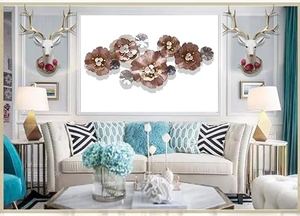 ที่แขวนผนังโลหะศิลปะเหล็กดัดสำหรับตกแต่งในร่มและกลางแจ้งงานศิลปะโลหะสำหรับตกแต่งบ้านและสวน - Product Image 5