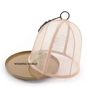 Plateau à chocolat écologique en métal avec couvercle, forme ronde, fait main, plateau de luxe moderne, nouvelle arrivée, deluxe - Product Image 4