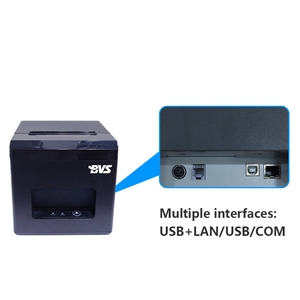 Mini impresora térmica, proveedor de impresora de código de barras, impresora térmica personalizada, impresora de recibos de terminal de 80mm - Product Image 5