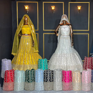 Trending Net Choli con Heavy Mirror Shisha Work Dori Bordado y Jarkan Stones Disponible en 10 Diseños Únicos y 20 Colores - Product Image 1