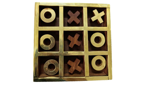 Juego de Mesa de Tres en Raya de Madera de Lujo para Niños, Adultos y Familia, Clásico Juego de Estrategia para el Cerebro, Juguete de Interior - Product Image 5