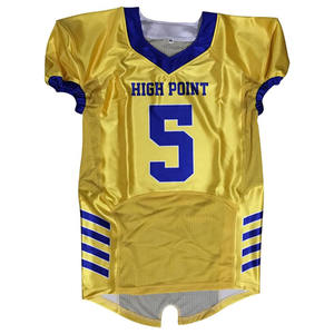 Vêtements de sport taille manches courtes uniforme de Football américain haute qualité personnalisé dernier Design en plein air accepter les Designs personnalisés - Product Image 1