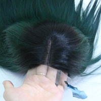 Peluca de Cabello Natural Sin Remy de Primera Calidad con Frente de Encaje para Mujer, Resistente al Calor, Corta, Sin Pegamento, HD, con Encaje, Color Personalizado
