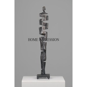 Escultura decorativa para el hogar chapada en oro de alto grado hecha de metal resistente con aspecto llamativo elegante de la India al precio más bajo - Product Image 5