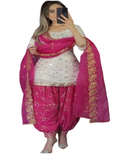 Kurti indio cosido pura viscosa bordado trabajo moda Kurtis para niñas Kurti conjunto para mujeres India - Product Image 1