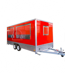 Camión de Comida de Acero Inoxidable con Cocina Totalmente Equipada para Venta Ambulante, Catering al Aire Libre y Servicios Comerciales de Barbacoa - Product Image 1