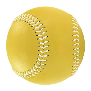 Balle de baseball de taille standard et recouverte de cuir Prix de gros Balle de baseball de couleur blanche Divertissement sportif Adultes - Product Image 1