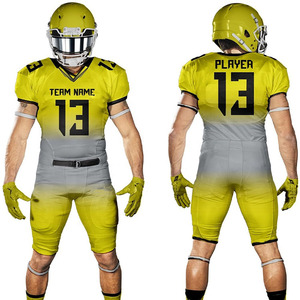 ชุดอเมริกันฟุตบอลคุณภาพสูง ออกแบบตามสั่ง วัสดุที่ดีที่สุด วางจำหน่ายแล้วในราคาที่เหมาะสม - Product Image 1