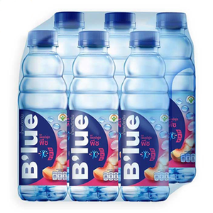 B'LUE Lychee Vitamin Water 500ml x6 <b>Bottles</b> Refreshing Flavored Functional Drink Hydration Energy Healthy Beverage Bulk Pack - Product Image 3