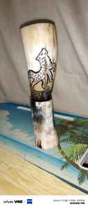100%premium quality buffalo viking <b>drinking</b> <b>horn</b> - Product Image 4