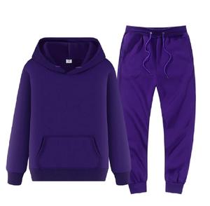 Chándal Personalizado Unisex 100% Algodón Transpirable de Forro Polar Grueso con Logotipo Bordado de Secado Rápido y Resistente al Viento, Tallas Grandes, Venta al Por Mayor - Product Image 3