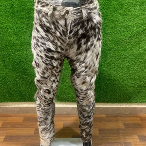 Pantalones de Cuero Vacuno Elegantes y Cómodos para Hombre, Novedad, Pantalones de Cuero Vacuno para Hombre, Ropa Urbana Más Vendida - Product Image 2