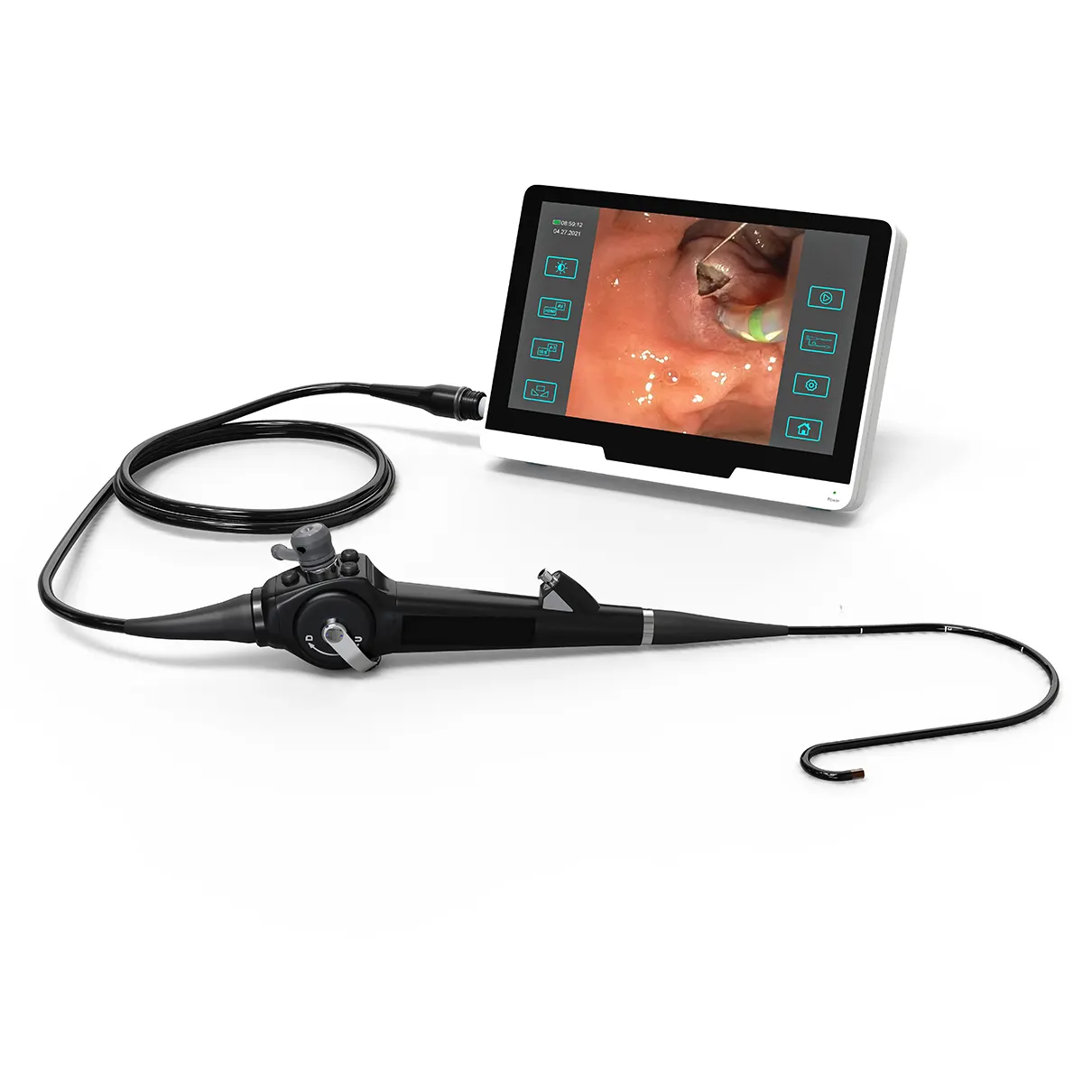 PTCS cerrahi/teşhis ve safra taşları choledochoscope fiyat tedavisi için esnek video choledochoscope endoskop
